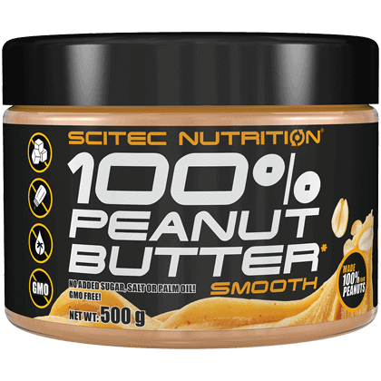 Scitec Nutrition 100 peanut butter 500 gramm mogyorovaj